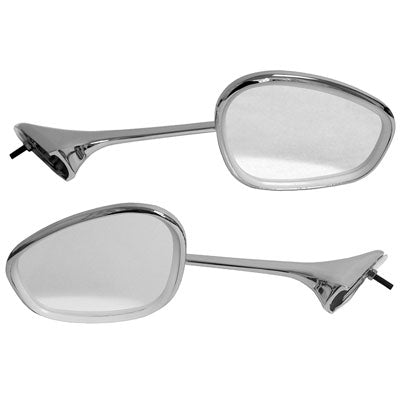 VW Swan Neck Mirrors - Pair left and Right- Beetle 1954-1966