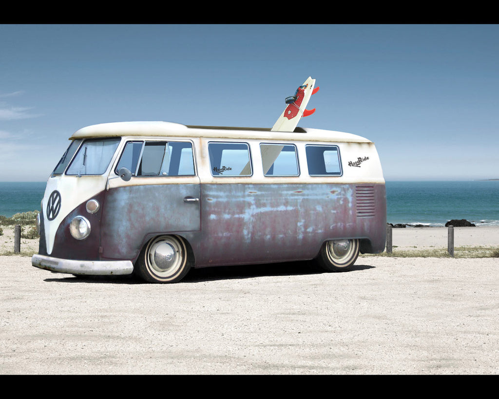 VW Bus - Beach Day
